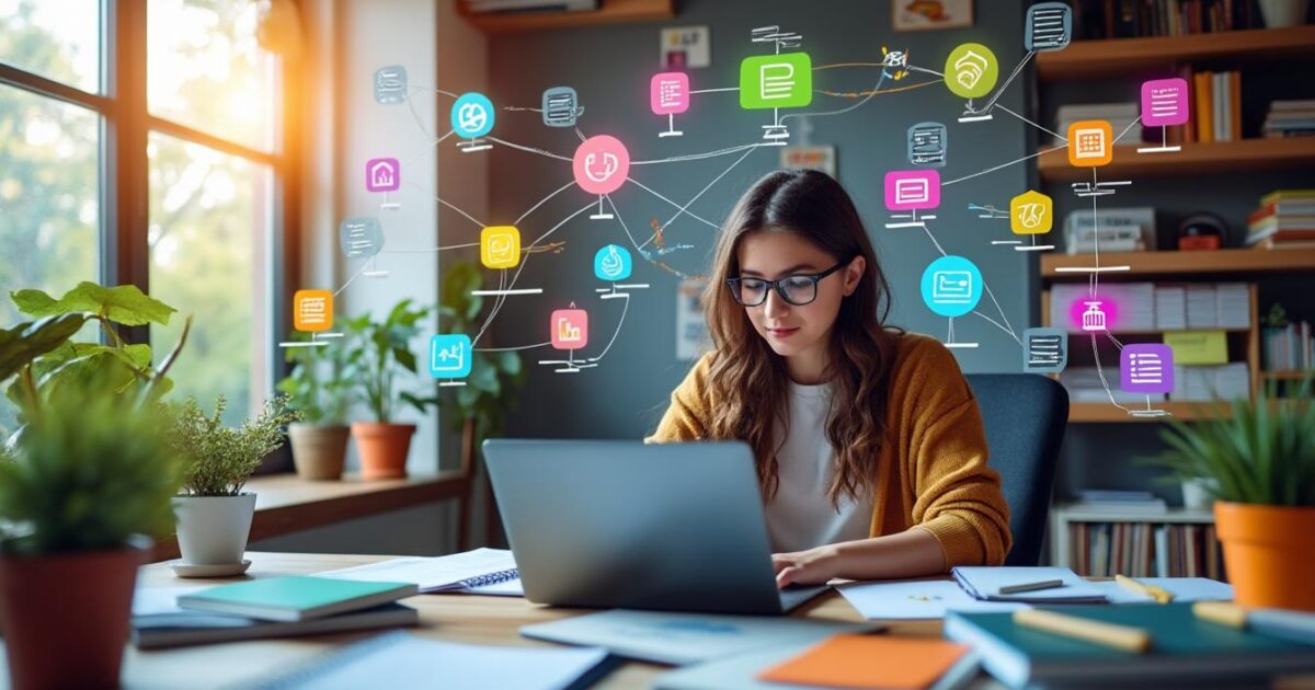 Apprentissage : Découvrez comment la carte mentale peut transformer votre manière d’étudier