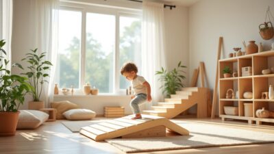 Motricité libre Pikler-Loczy : principes et aménagement de l&rsquo;espace à la maison