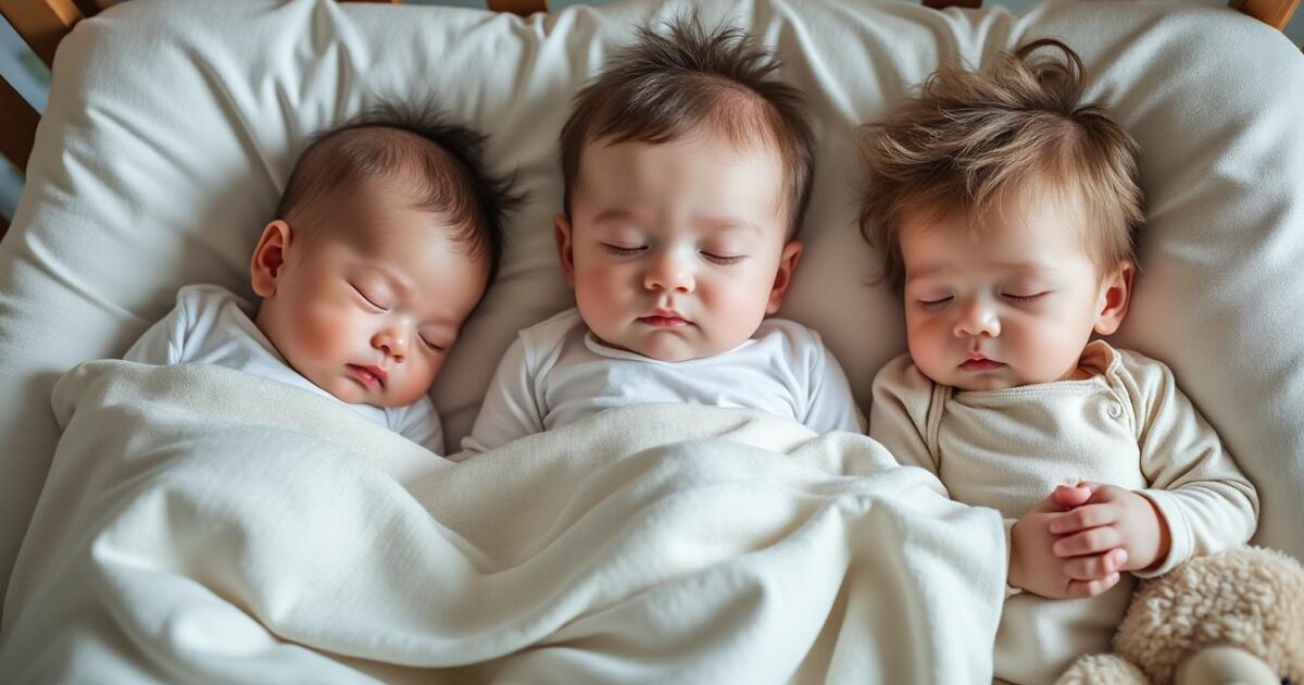 Rythmes de sommeil de 0 à 24 mois : nombre de siestes, fenêtres d&rsquo;éveil, total quotidien