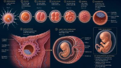 Les Premiers Pas de la Vie : Comprendre le Développement de l&rsquo;Embryon et du Fœtus au 1er Trimestre