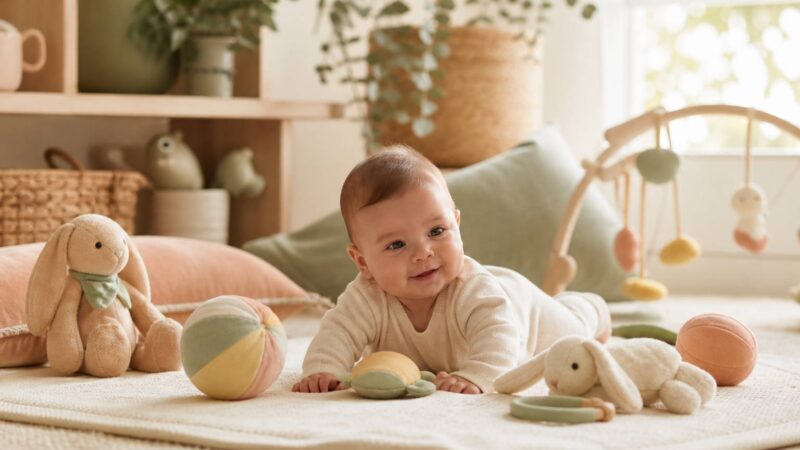 Le développement clé de bébé à 3 mois : étapes et conseils