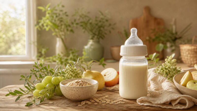 Lait infantile 2e âge : quels avantages offre le lait de chèvre pour le bien-être de bébé ?