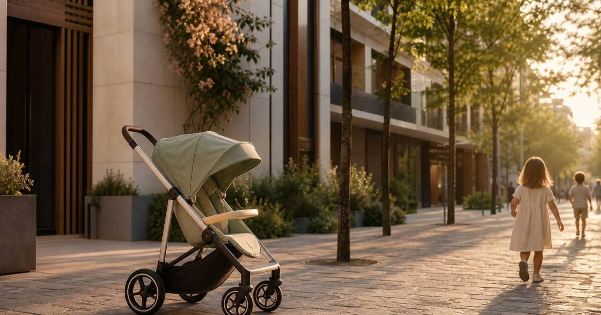 Nuna X BMW : une collaboration urbaine pour une poussette élégante et moderne