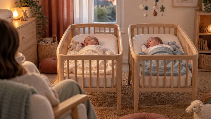 Les secrets du sommeil chez les jumeaux : comprendre leurs rythmes et besoins